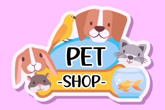Happy Kitten Font PNG with transparent background - Preview 2