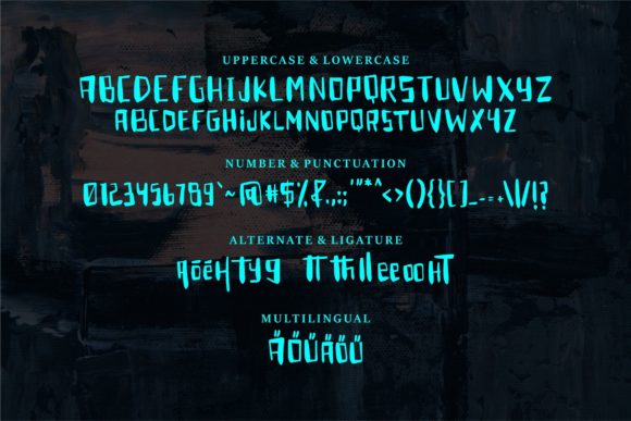 Kamber Font PNG with transparent background - Preview 5