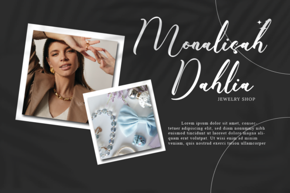 Krista Nathalia Font PNG with transparent background - Preview 4
