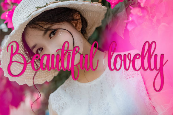 Liliana Font PNG with transparent background - Preview 3