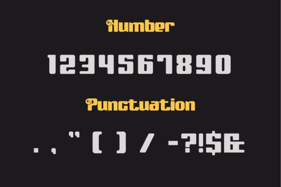 Makari Font PNG with transparent background - Preview 4