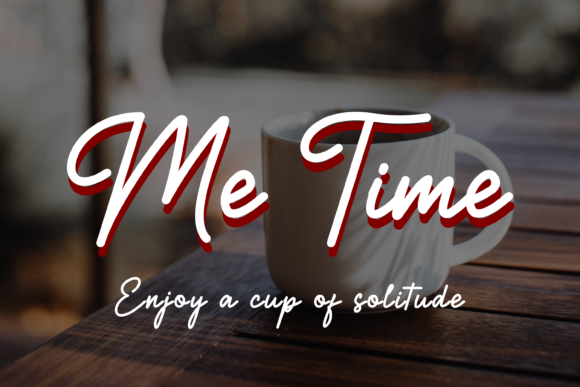 Matheny Font PNG with transparent background - Preview 3
