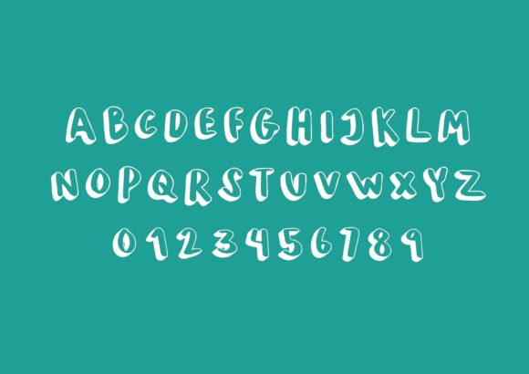 Ruang Waktu Font PNG with transparent background - Preview 1