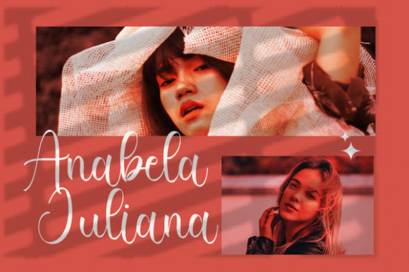 Samara Daphne Font PNG with transparent background - Preview 4