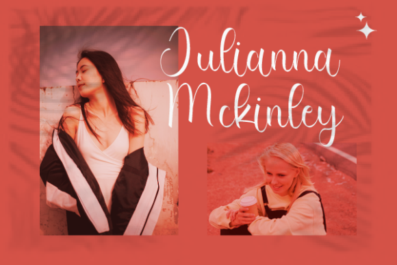 Samara Daphne Font PNG with transparent background - Preview 5
