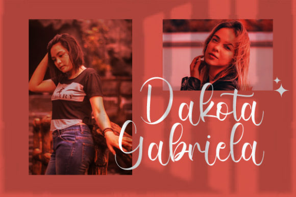 Samara Daphne Font PNG with transparent background - Preview 6