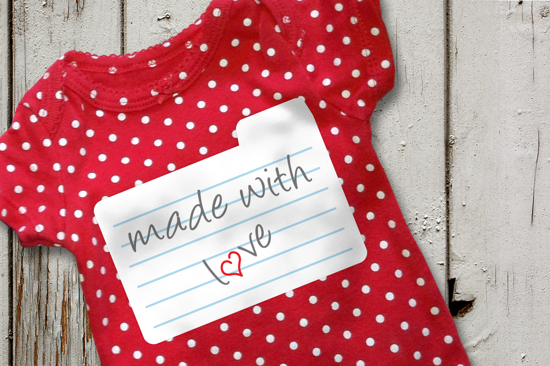 Made with Love Recipe Card SVG