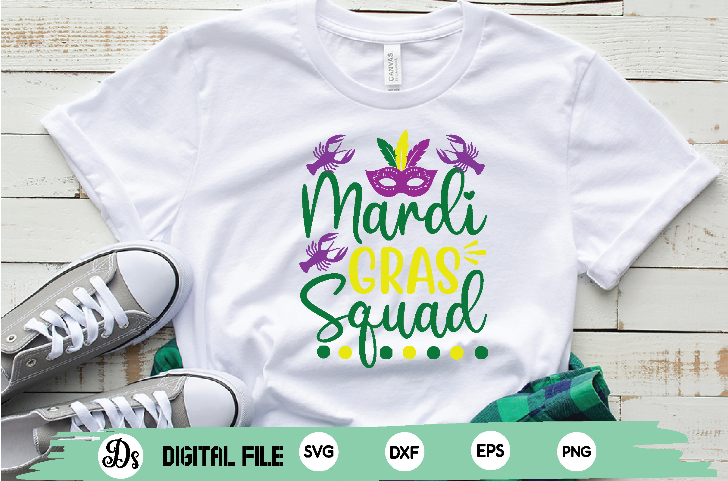 Mardi Gras Squad Svg Graphic by DIGITAL DESIGN SHOP BD · Creative Fabrica
