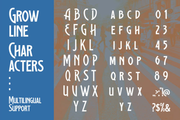 Growline Font - Preview 4