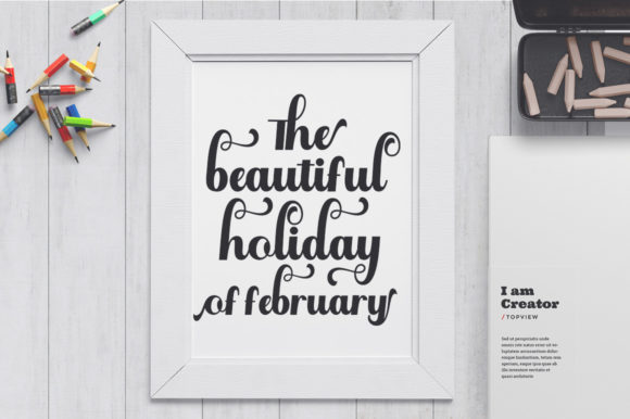 Hello Adegalin Font PNG with transparent background - Preview 2