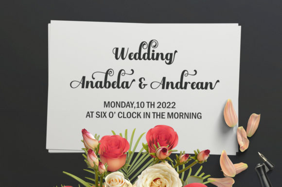 Hello Adegalin Font PNG with transparent background - Preview 4