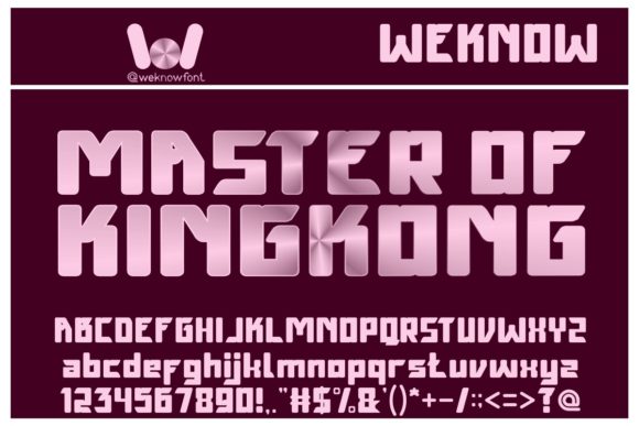 Metal Kingdom Font PNG with transparent background - Preview 4
