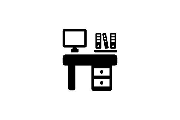 Office Desk Icon