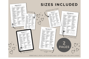 Travel Packing List Printable Graphic by Jennifer Magri Designs ...