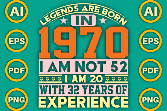 Birthday T-Shirt Design Gráfico Manualidades Por Pixory