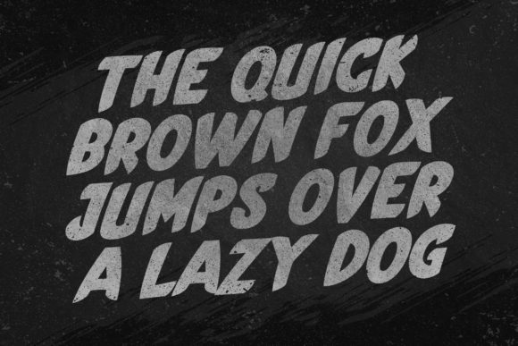Black Sharp Font - Preview 1