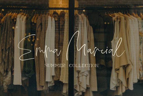 Boho Signature Trio Font PNG with transparent background - Preview 1