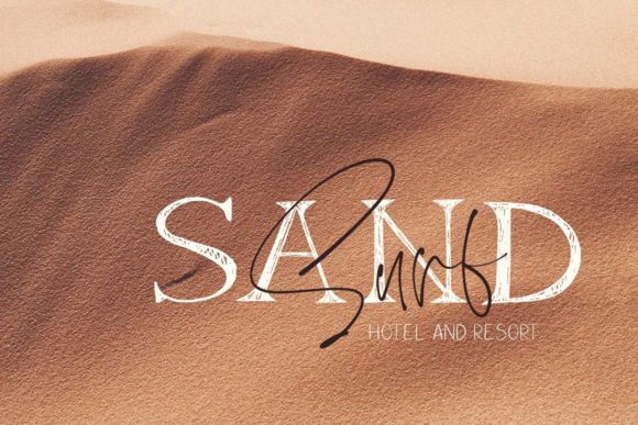 Boho Signature Trio Font font preview - 5