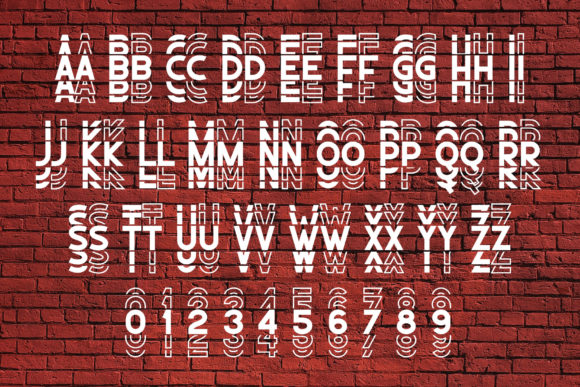 Brick Font - Preview 5
