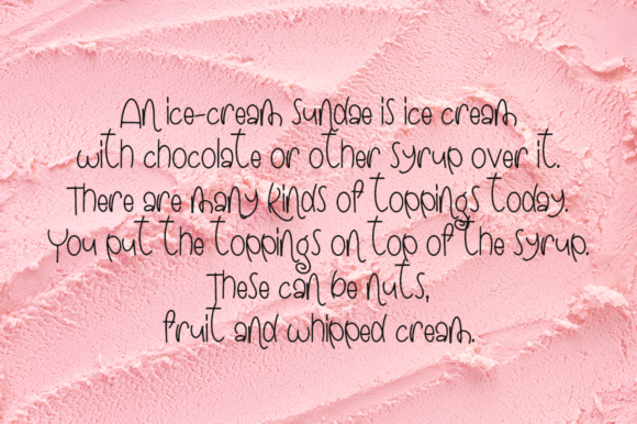 Creamly Font - Preview 1
