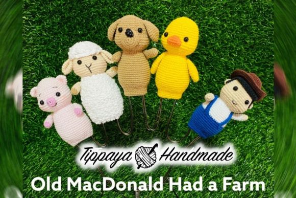 Crochet Animal Pattern Finger Puppets