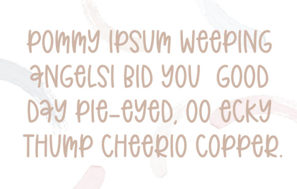 Cute Crafts Font - Preview 4