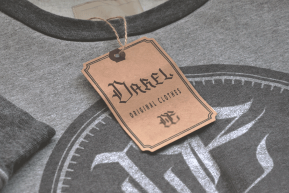 Dark Angel Font PNG with transparent background - Preview 2