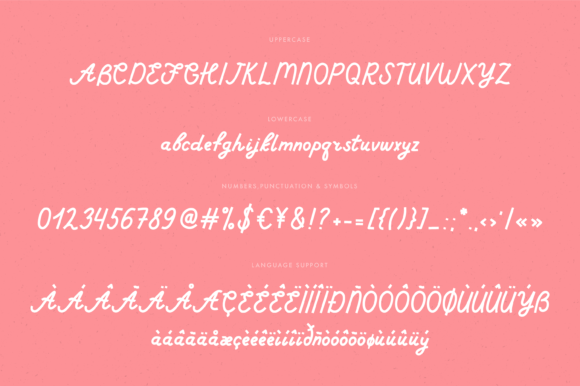 Flower Show Font - Preview 2