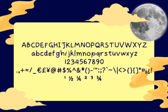 Moonlight Ai Font font preview - 2