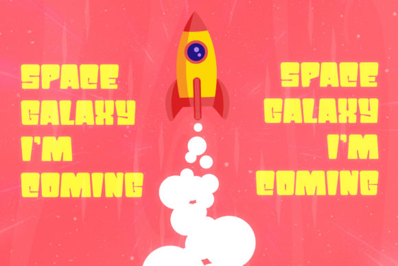 Priko Star Font PNG with transparent background - Preview 3
