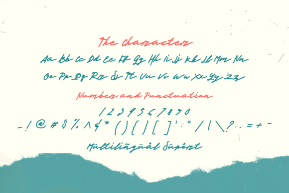 Raine Font PNG with transparent background - Preview 5