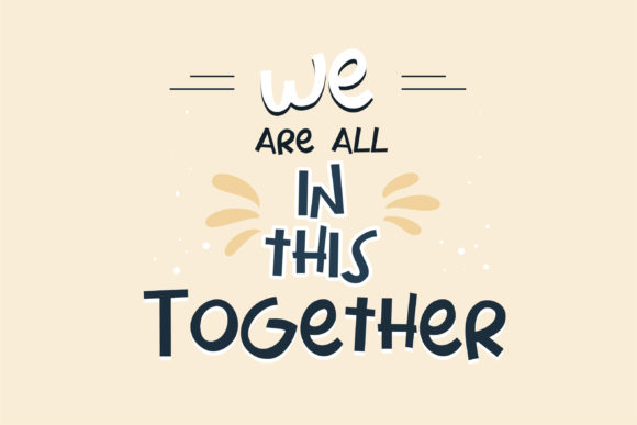 Simple Folk Font PNG with transparent background - Preview 1