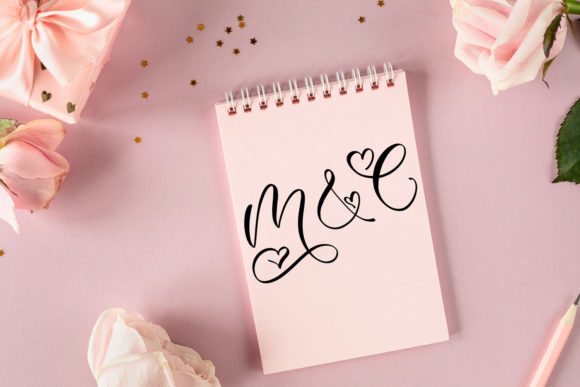 Beloved Monogram Font - Preview 4