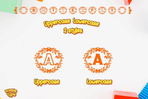 Butterfly Font - Preview 1