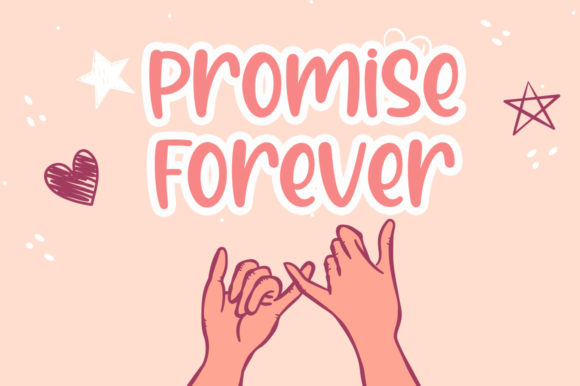 Choose Love Font PNG with transparent background - Preview 2