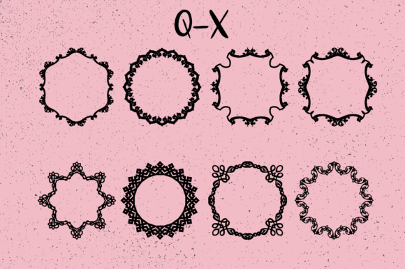 Frames Creator 4.0 Font PNG with transparent background - Preview 3