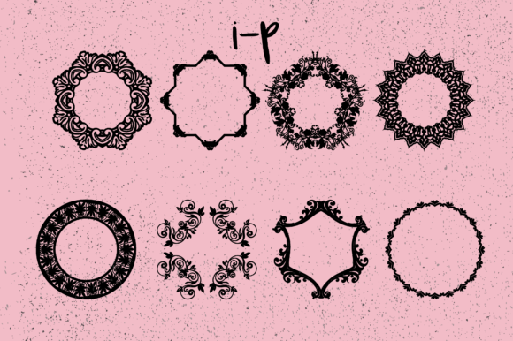 Frames Creator 4.0 Font PNG with transparent background - Preview 6