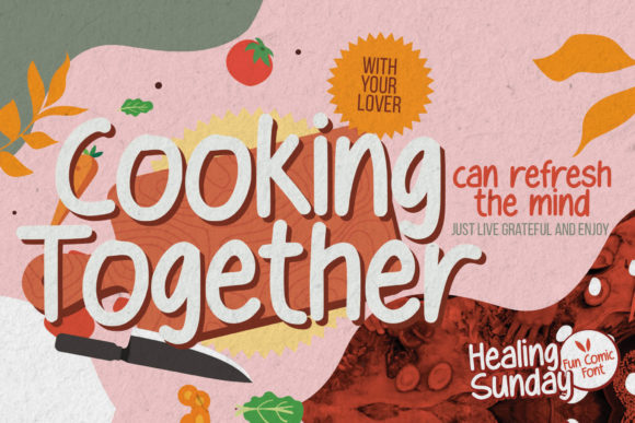 Healing Sunday Font - Preview 1