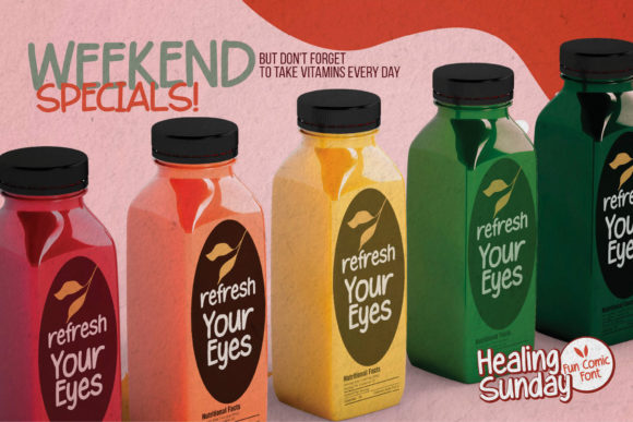 Healing Sunday Font - Preview 3