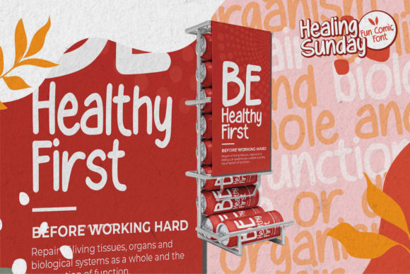 Healing Sunday Font - Preview 4