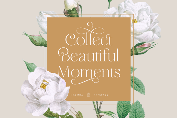 Maginia Font PNG with transparent background - Preview 5