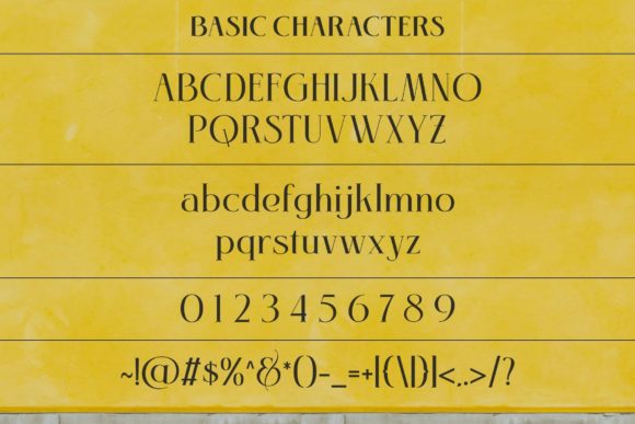 Mobilla Font PNG with transparent background - Preview 4