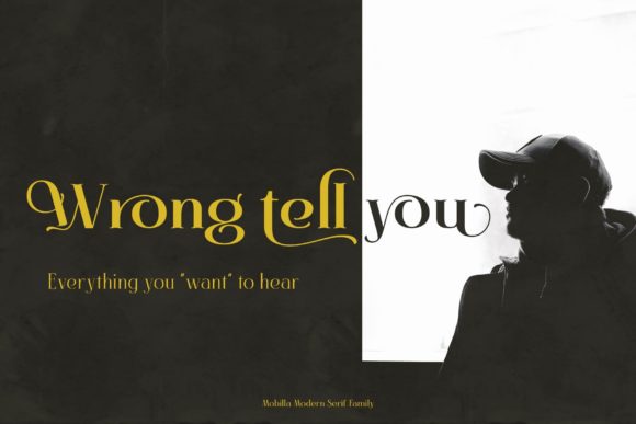 Mobilla Font PNG with transparent background - Preview 5