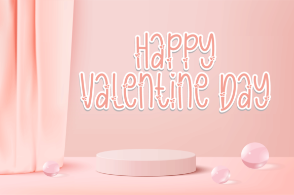 Romantic Jenie Font PNG with transparent background - Preview 1