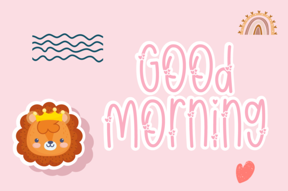 Romantic Jenie Font PNG with transparent background - Preview 2