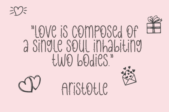 Romantic Jenie Font PNG with transparent background - Preview 3