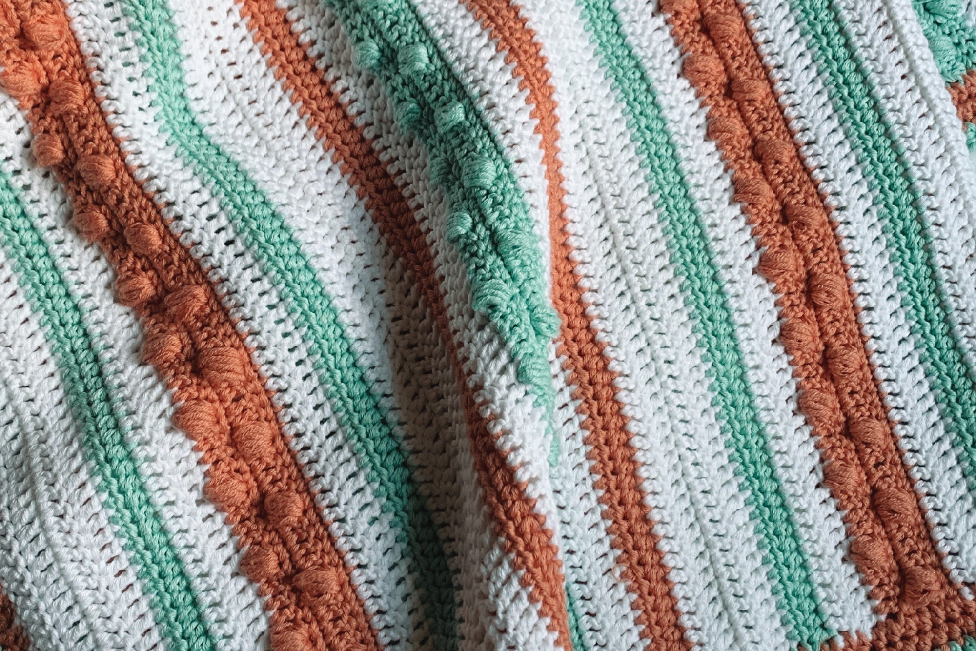 The Candy Clouds Baby Blanket Pattern