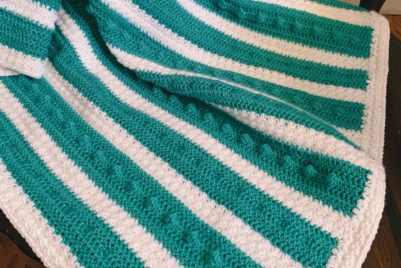 The Double Trouble Bobble Baby Blanket