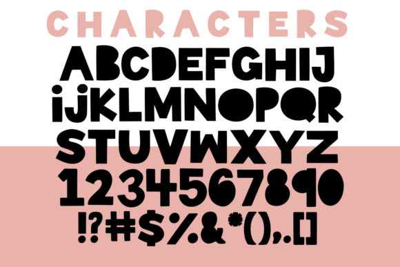Blocked Font - Preview 5