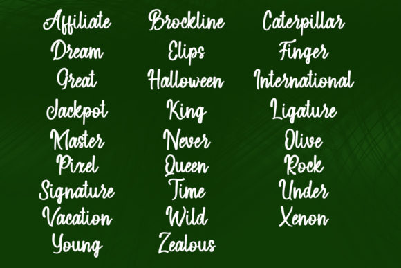 Bro's Font - Preview 1
